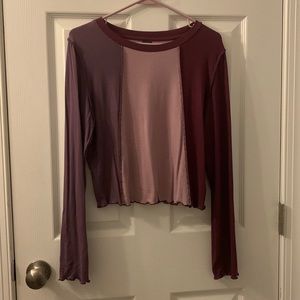 Wild Fable Purple Crop Top